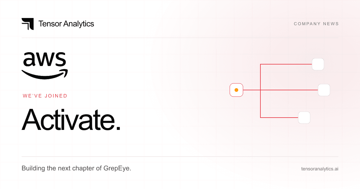 Tensor Analytics joins AWS Activate